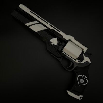 Ace of Spades Clean Replica - Destiny 2 Replica D2 Cosplay Cayde 6 Greencade