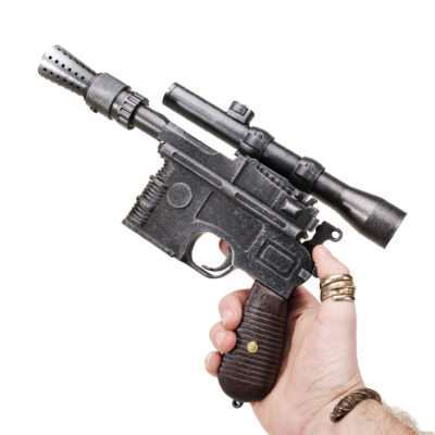 Han Solo Blaster DL-44 Blaster Replica Prop Star Wars Cosplay Greencade