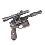 Han Solo Blaster DL-44 Blaster Replica Prop Star Wars Cosplay Greencade