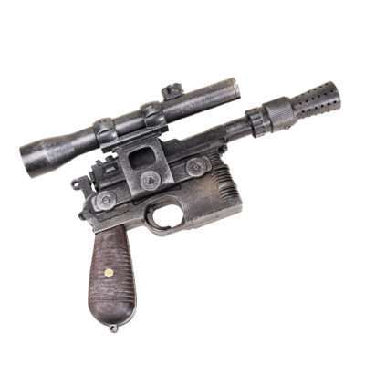 Han Solo Blaster DL-44 Blaster Replica Prop Star Wars Cosplay Greencade