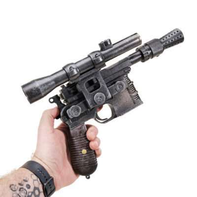 Han Solo Blaster DL-44 Blaster Replica Prop Star Wars Cosplay Greencade