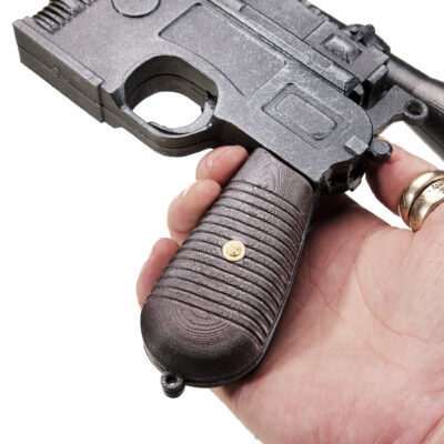 Han Solo Blaster DL-44 Blaster Replica Prop Star Wars Cosplay Greencade