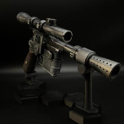 Han Solo Blaster DL-44 Blaster Replica Prop Star Wars Cosplay Greencade