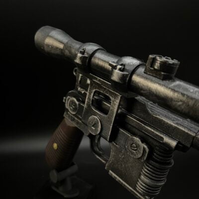 Han Solo Blaster DL-44 Blaster Replica Prop Star Wars Cosplay Greencade