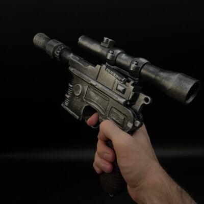 Han Solo Blaster DL-44 Blaster Replica Prop Star Wars Cosplay Greencade