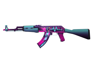 Neon Rider AK 47 RGB Decor Greencade