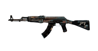 Rat Rod AK 47 RGB Decor Greencade