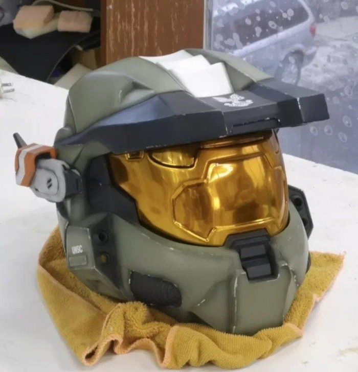 Real Master Chief Helmet Greencade