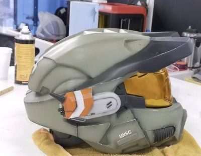 Real Master Chief Helmet Greencade