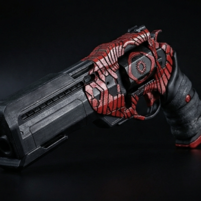 Ace of Spades Red Ornament - Destiny 2 Replica Prop Greencade