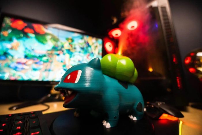 Smoky Bulbasaur V2 Gaming Diffuser Greencade