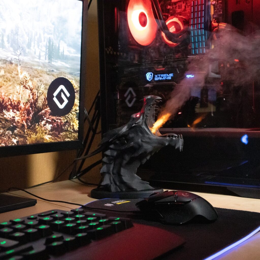 Smoky Dragon v2 Gaming Diffuser Greencade