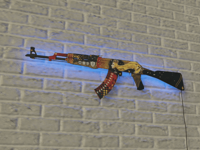 The Empress AK 47 RGB Decor Greencade