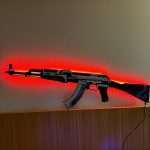 Vulcan AK 47 RGB Decor CSGO Props Replica Art Greencade