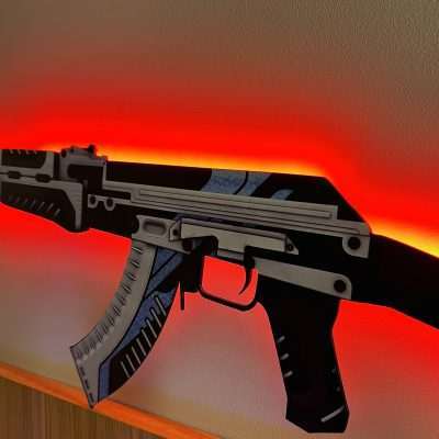 Vulcan AK 47 RGB Decor CSGO Props Replica Art Greencade