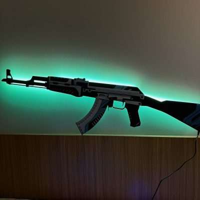 Vulcan AK 47 RGB Decor CSGO Props Replica Art Greencade