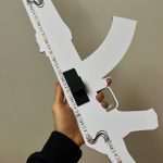 Vulcan AK 47 RGB Decor CSGO Props Replica Art Greencade