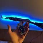Vulcan AK 47 RGB Decor CSGO Props Replica Art Greencade