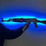 Vulcan AK 47 RGB Decor CSGO Props Replica Art Greencade
