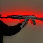 Vulcan AK 47 RGB Decor CSGO Props Replica Art Greencade