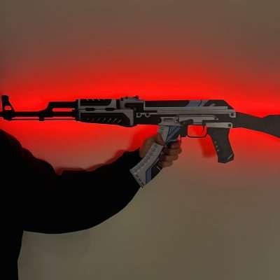 Vulcan AK 47 RGB Decor CSGO Props Replica Art Greencade