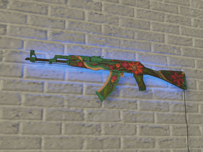 Wild Lotus AK 47 RGB Decor Greencade