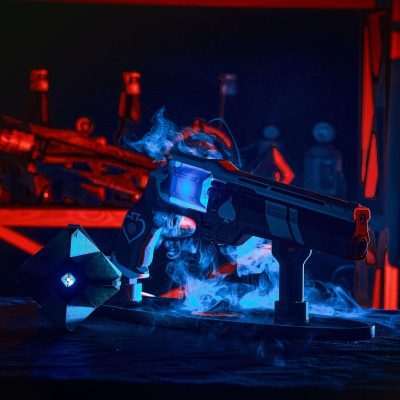 Smoky Ace V3 Essential Oil Diffuser Ace of Spades Destiny 2 - Destiny 2 Replica Prop D2 Prop - Greencade