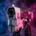 Militech M-10AF Cyberpunk Replica prop Greencade