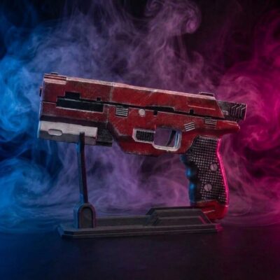 Apparition Pistol Cyberpunk 2077 Replica prop Greencade