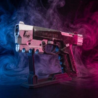 Militech M-10AF Cyberpunk Replica prop Greencade