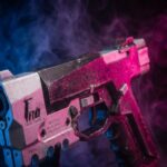 Militech M-10AF Cyberpunk Replica prop Greencade