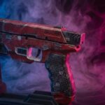 Apparition Pistol Cyberpunk 2077 Replica prop Greencade