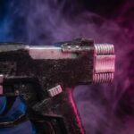 Militech M-10AF Cyberpunk Replica prop Greencade