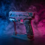 Apparition Pistol Cyberpunk 2077 Replica prop Greencade