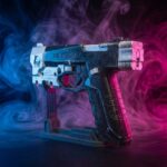 Militech M-10AF Cyberpunk Replica prop Greencade