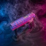 Death and Taxes Pistol Cyberpunk 2077 replica prop Greencade