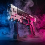 Militech M-10AF Cyberpunk Replica prop Greencade