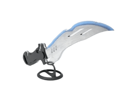 Blue Edged Combat Knife - Greencade