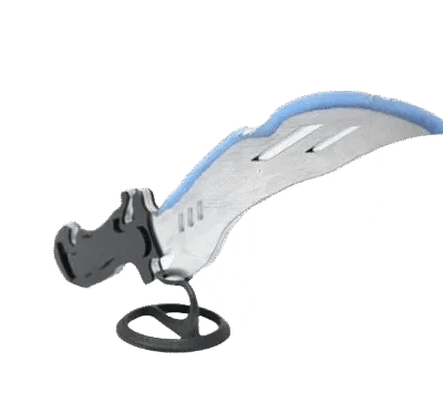 Blue Edged Combat Knife - Greencade