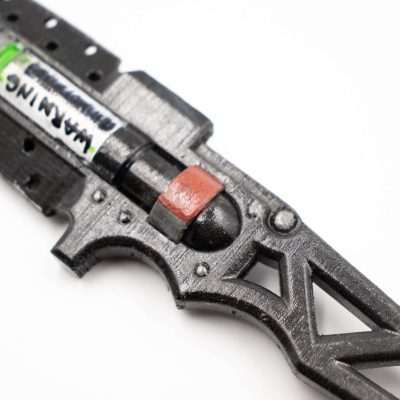 3D Printed Blue Fang Knife Cyberpunk 2077