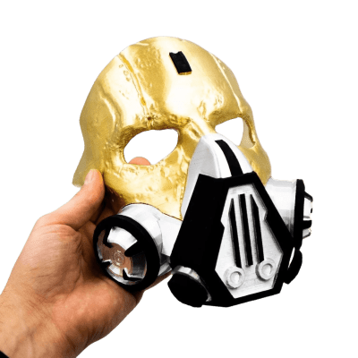Caustic Blackheart Mask Greencade