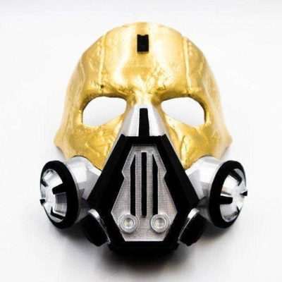 Caustic Blackheart Mask Greencade