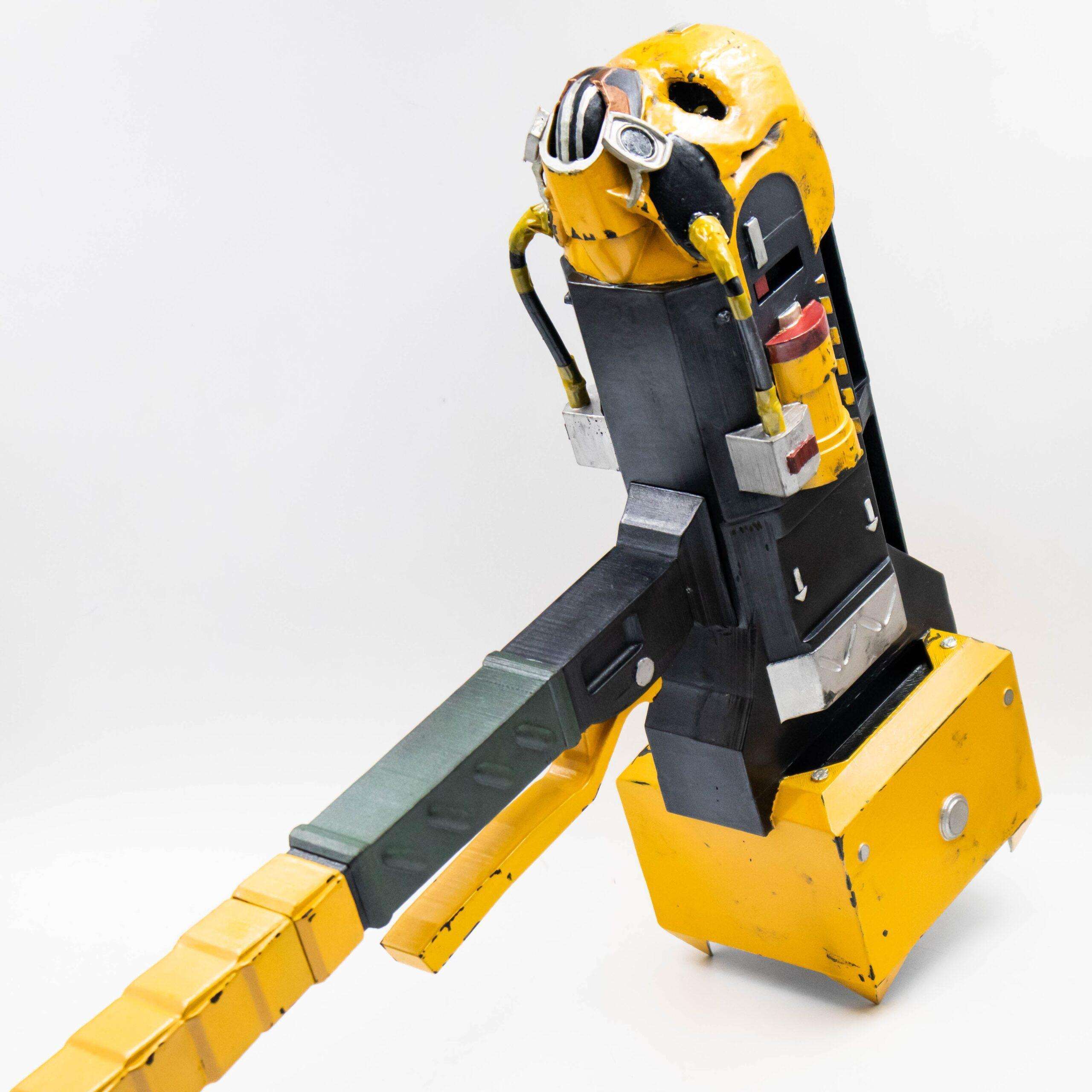 Greencade's listing image of its Caustic Death Hammer replica from Apex Legends