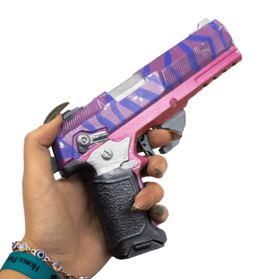 3D printed Death and Taxes Pistol
