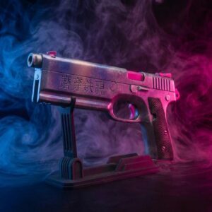 Kongou Pistol Cyberpunk 2077 Replica prop Greencade