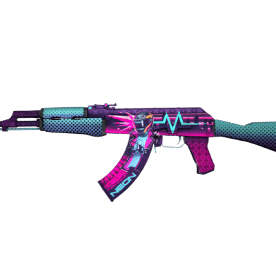 Neon Rider AK 47 RGB Decor Greencade