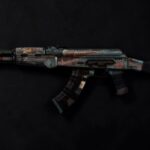 Rat Rod AK 47 RGB Decor Greencade