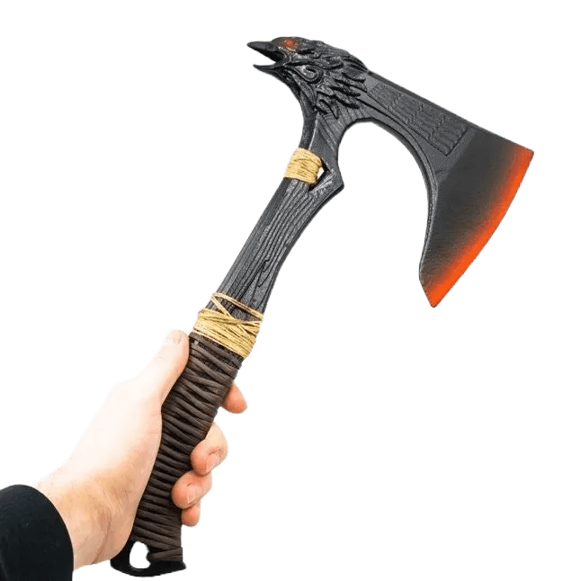 Greencade's listing image of its Raven's Bite replica, Bloodhound's heirloom axe from Apex Legends