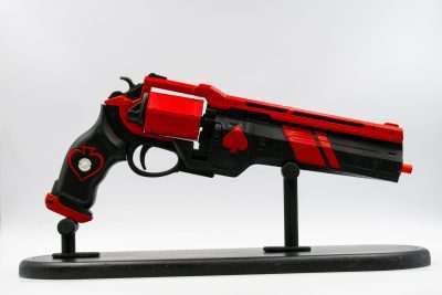 3D printed Ace of Spades Red replica