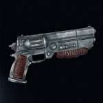 10mm Pistol Fallout 2 Prop Replica cosplay Greencade
